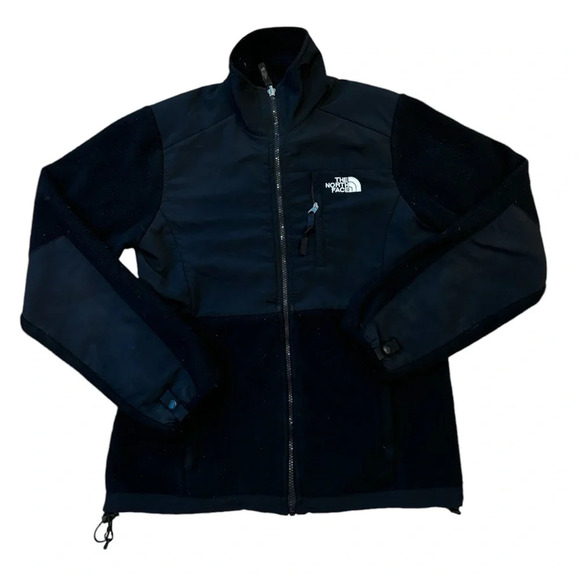 The North Face Women’s Jacket Full Zip Black Fleece Size Small - Picture 1 of 8